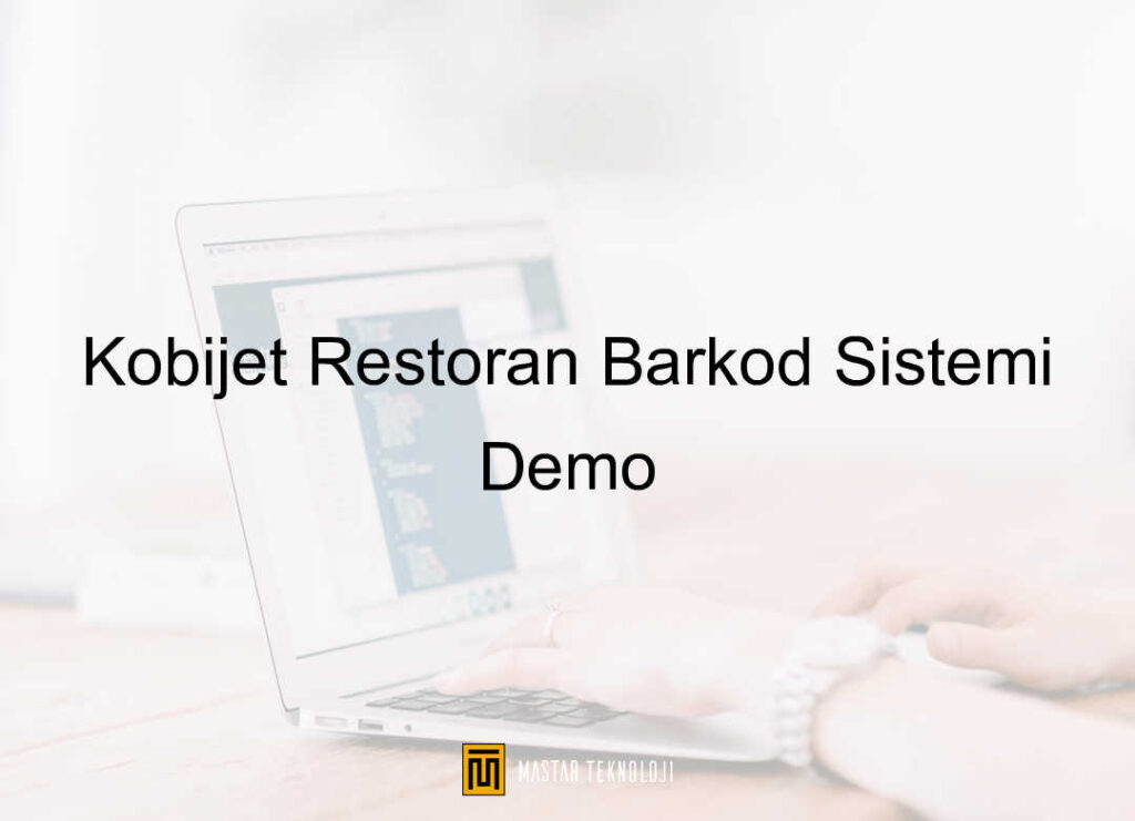 Kobijet Restoran Barkod Sistemi Demo